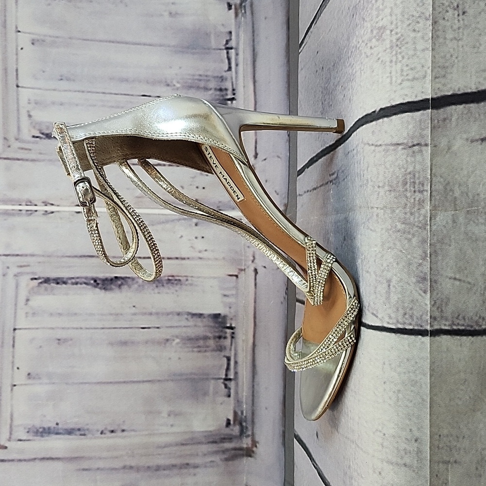 Steve Madden "Fiffi" Rhinestone Heels